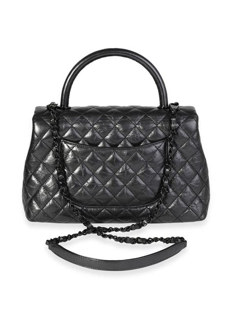 pre-owned coco chanel bag|More.